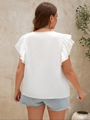 Áo shein cánh tiên trắng bigsize