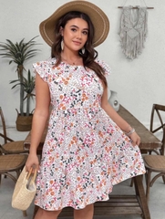 Đầm shein cánh tiên hoa bigsize xuất xịn