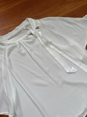 Áo voan Shein cột tay loe  thanh lịch bigsize