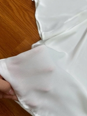 Áo voan Shein cột tay loe  thanh lịch bigsize