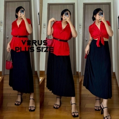 Chân váy dập ly c&a xuất xịn bigsize