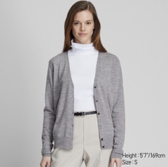 [viruSpluSSize]Cardigan Uni len dệt mỏng nhẹ baSic bigSize