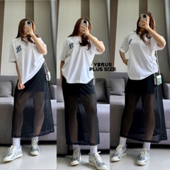 Chân váy lưới Me xuất xịn