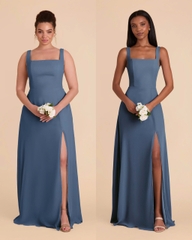 Đầm tiệc Birdy 2 dây maxi xẻ tà  bigsize