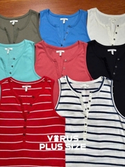 Áo balo gân nút maurice bigsize