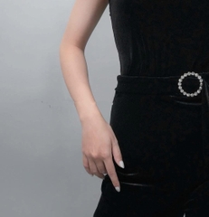 Jumsuit nhung Mng sang xịn kèm belf bigsize