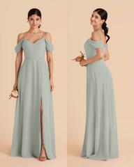 Đầm tiệc Birdy maxi 2 dây bẹt vai xuất xịn bigsize