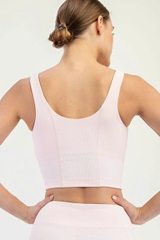 Áo dây thể thao Rae Mode cổ tim thun gân bigsize xuất xịn