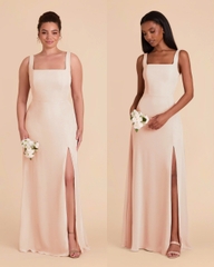 Đầm tiệc Birdy 2 dây maxi xẻ tà  bigsize