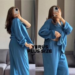Pijama Banana lụa Bigsize thoáng mát