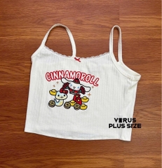 Áo dây F21plus cotton Bigsize