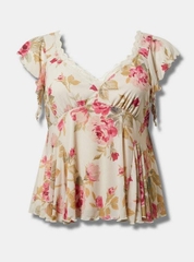 Áo cánh tiên torrid thun lưới xuất xịn bigsize