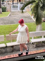 Đầm cộc tay wilfred aritzia tùng bèo bigsize
