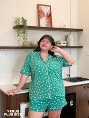 Bộ pijama Lyre bird xuất xịn bigsize