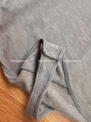 Bodysuit henley Aber chất thun đanh mịn bigsize