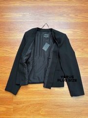 Blazer river cổ tim thanh lịch bigsize xuất xịn