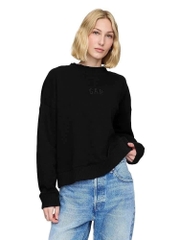 Sweater Gap tà bo bigsize logo thêu xuất xịn