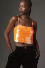Áo dây anth sequin giả xà cừ bigsize