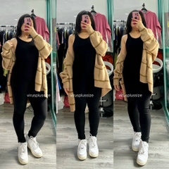 [viruSpluSSize]jumSuit xoài thun gân bigSize mng