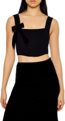 Áo dây corset nơ f21plus xuất xịn