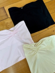 Áo crop nhún ngực f21plus Bigsize(5060)