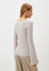 Áo GJ nhún tay loe bigsize xuất xịn