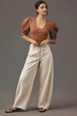 Áo tay phồng Anth linen bigsize