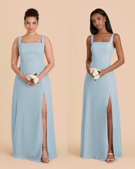 Đầm tiệc Birdy 2 dây maxi xẻ tà  bigsize