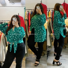 Somi hoạ tiết anna grace form dài - bigSize