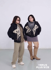 Áo khoác zip BDG zip xuất xịn bigsize