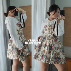 Đầm cúp xoè Kimchi blu bigsize