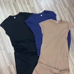 Đầm un1 tay hến suông bigsize