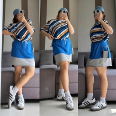 Áo tank tay dài Primark rút bo fom rộng xuất xịn bigsize
