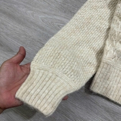 Áo len móc sợi 0ld n@vy bigsize xịn(kem/đen)