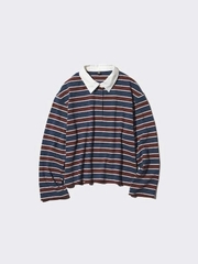Áo polo sọc un1 cotton thoáng mát bigsize