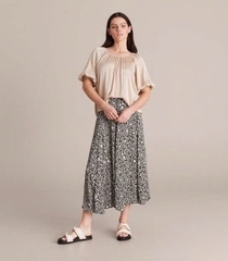 Áo lụa tay phồng Preview bigsize