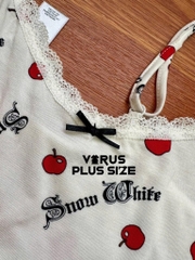 Đầm dây ngủ f21plus thun mát bigsize
