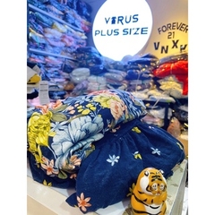 [viruSpluSSize]Áo hoa BIGSIZE babydoll torid