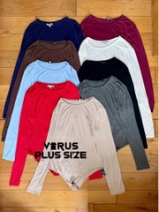 [viruSpluSSize]BodySuit FaShion nova thun mát mịn baSic