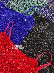 [Có Bigsize] Đầm hai dây bp sequin xuất xịn