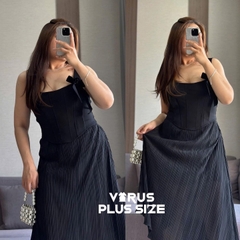 Áo dây corset nơ f21plus xuất xịn