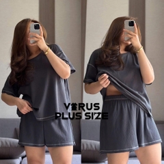 Bộ Gu thun tổ ong thoáng mát xuất xịn bigsize (pjm)