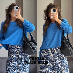 Áo tank tay dài Primark rút bo fom rộng xuất xịn bigsize