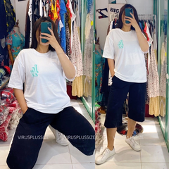 [viruSpluSSize]sale outlet - Áo thun EM EO BI xuất xịn bigSize uniSex (lỗi ố nặng)