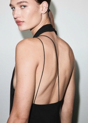 Đầm voan Xoài mng lệch vai tiệc tùng bigsize xuất xịn