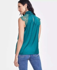 Áo lụa cổ lọ InC bigsize