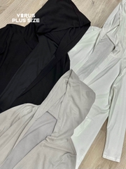 [Có Bigsize] Cardigan có nón Tiadasse xuất xịn