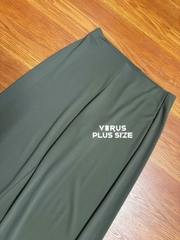 Set xoài mng nhún eo quần suông chất mát mịn xuất xịn bigsize