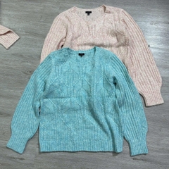 Áo len vặn thừng Talbot bigsize tone pastel