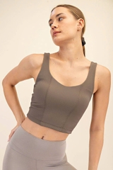 Áo dây thể thao Rae Mode cổ tim thun gân bigsize xuất xịn